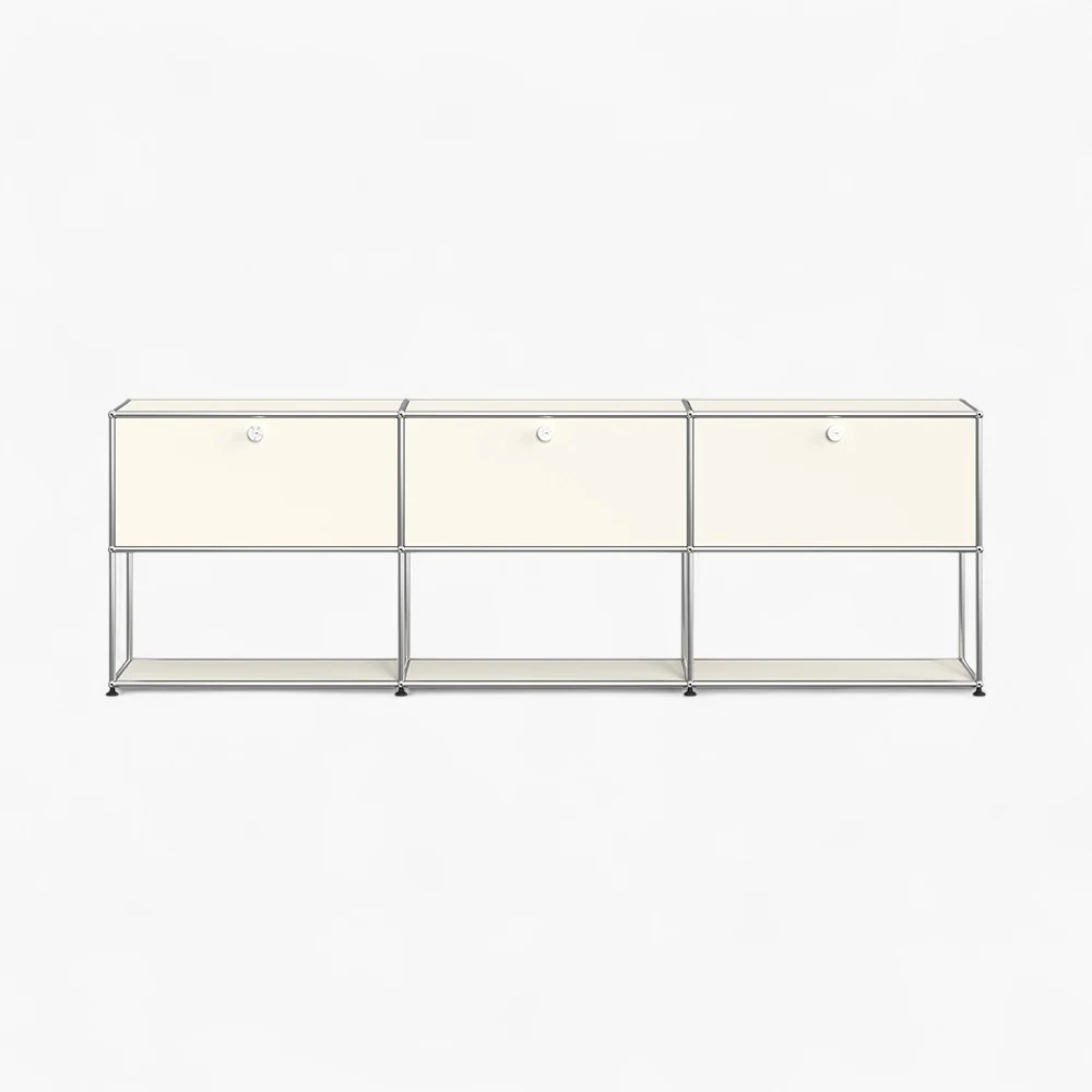 Credenza 3x2 Pure White