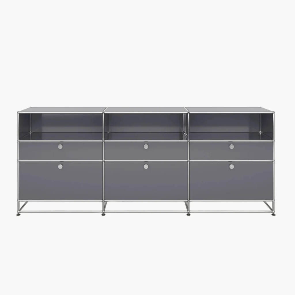 USM Haller 114 Sideboard in Mid Gray
