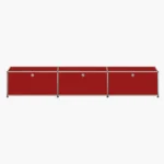 USM Haller C13 Media unit in Ruby Red