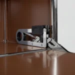 USM Haller shelving unit in Brown – detail view